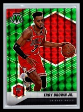 2020-21 Panini Mosaic #11 Troy Brown Jr. Mosaic Green