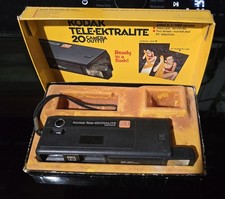 Kodak Tele Ektralite 20 Camera USA Original Box Untested Vintage