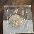 1959-P Franklin Silver Half Dollar in cellophane
