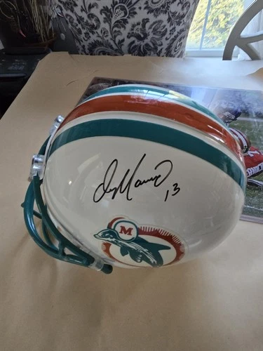 Dan Marino Autograph Full-size Authentic Proline Helmet Hologram Sticker