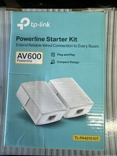 TP-Link AV600 Powerline Starter Kit TL-PA4010 KIT Ethernet Adapter