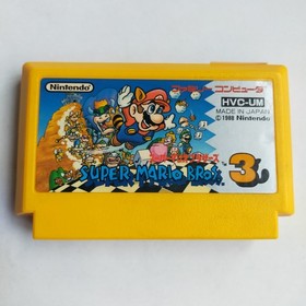Super Mario Bros. 3 pre-owned Nintendo Famicom NES Tested