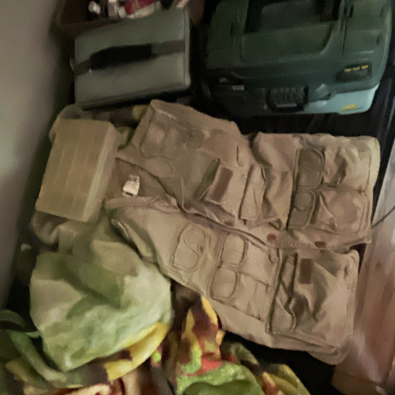 Vest is used but all the tackle boxes are brand new 50 for all of it