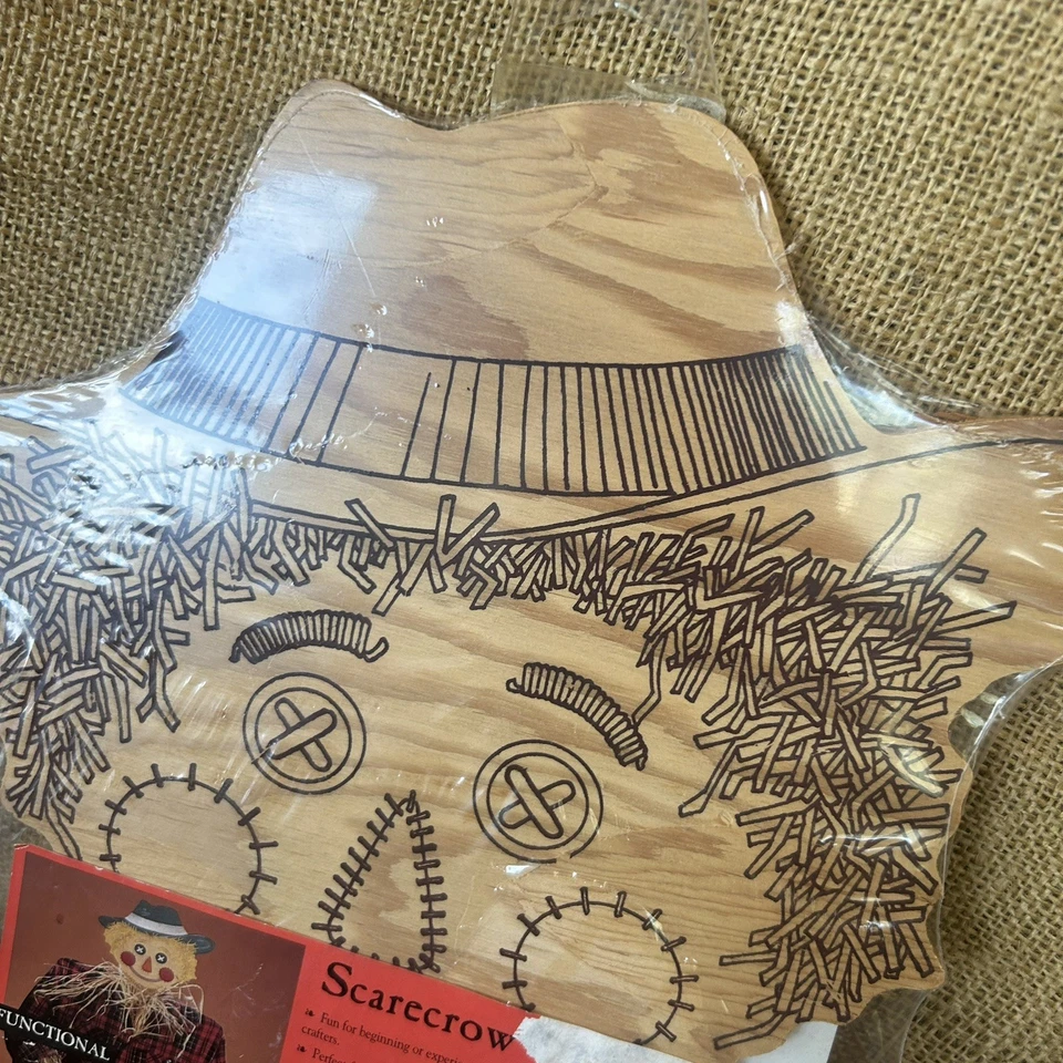 Espantapájaros Artesanal Vintage Nogal Hueco Kit 17 x 12 Nuevo Foto 2 de 4