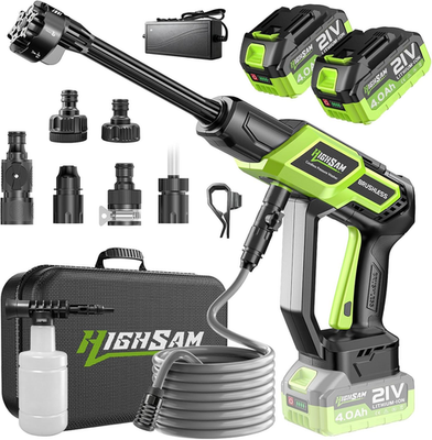 #ad Cordless Pressure Washer 1500PSI 2.6GPM 400W Brushless Motor 2X4000Mah Batte $260.52