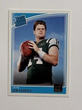 2018 Panini Donruss Sam Darnold RC Rated Rookie Card #301 Seahawks. rookie card picture