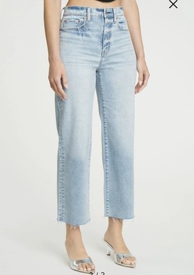 Daze Denim Pleaser Jeans Womens Size 30 color Miracle High Waist Raw Hem