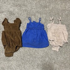 6-12 Month  s Baby Girl Infant Dresses Bundle Lot