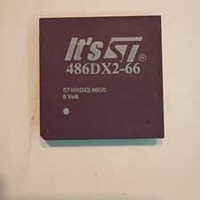 It's ST ST486DX2-66GS 486DX2-66 Rare Vintage Collectors CPU
