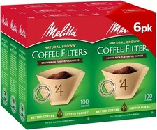 Cone Coffee, Natural Brown,100 Count (Pack Of...