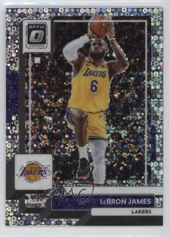 2022-23 Panini Donruss Optic Fast Break Holo Prizm LeBron James #116 16qs