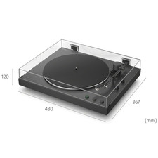 Sony PS-LX3BT Full Auto Playback Turntable with Bluetooth Connectivity - Black R