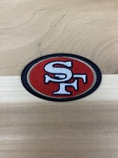 San Francisco 49ers Embroidered Iron On Patch 3”x1.5” San Francisco 49ers Embroidered Iron On Patch 3”x1.5”