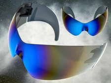Futuristic Cyclops Alien Space Robot Shield Party Raver SUNGLASSES Club Festival