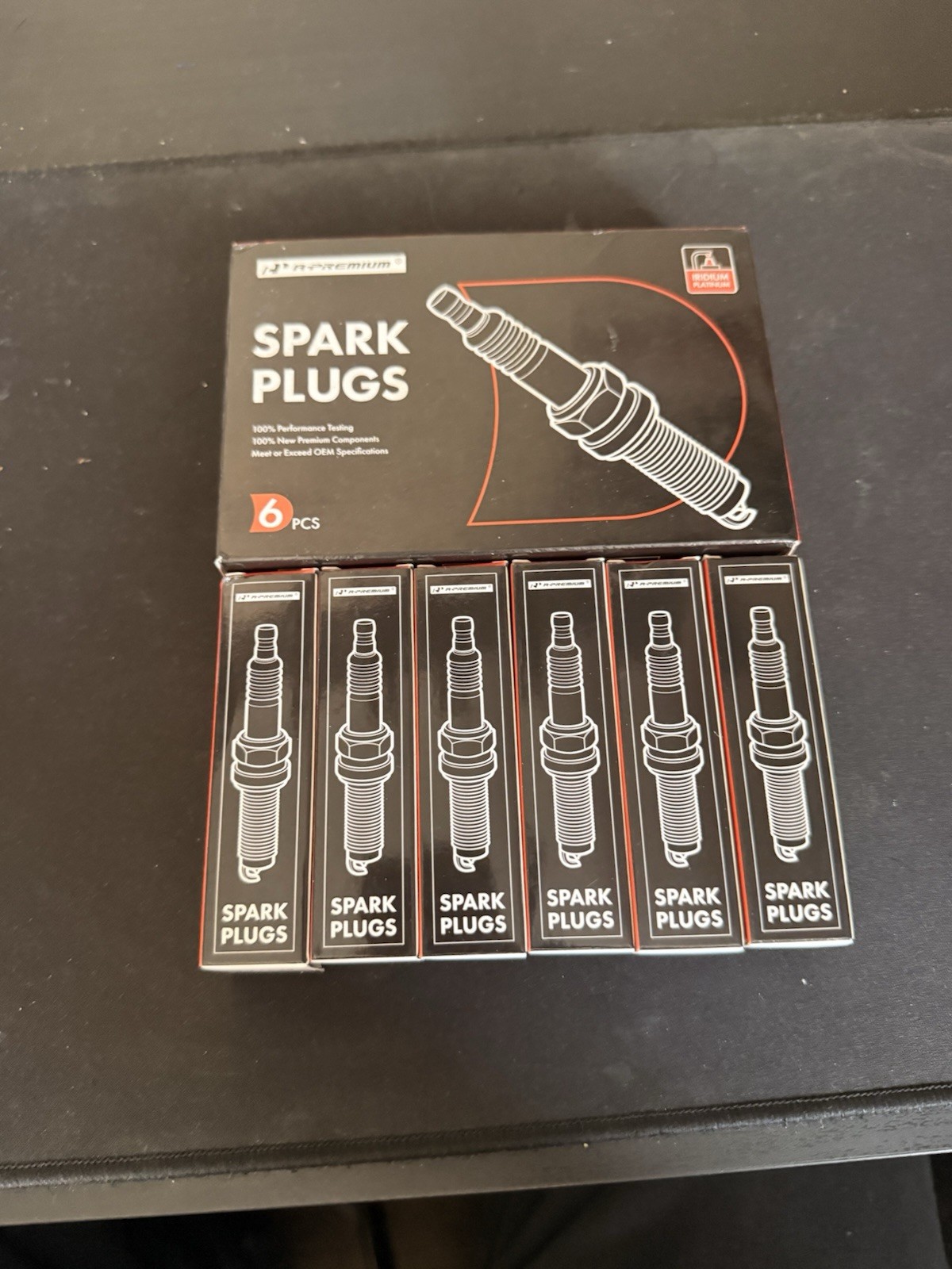6 Iridium Spark Plugs A-Premium for Toyota Lexus