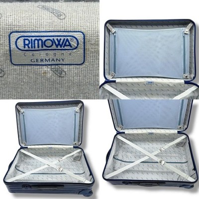 Rimowa Salsa 63L Blue 2-wheels Carry Case Suitcase 854.63 From