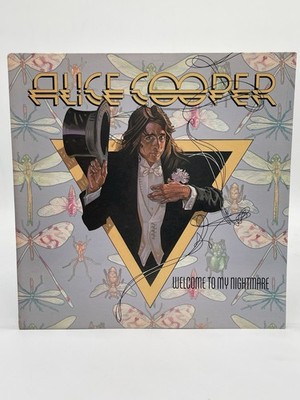 ALICE COOPER WELCOME TO MY NIGHTMARE 12'' LP EX VINYL RECORD WARNER 1975