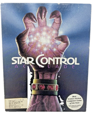 Star Control (Accolade, IBM PC, 1990) - PC Video Game - Vintage