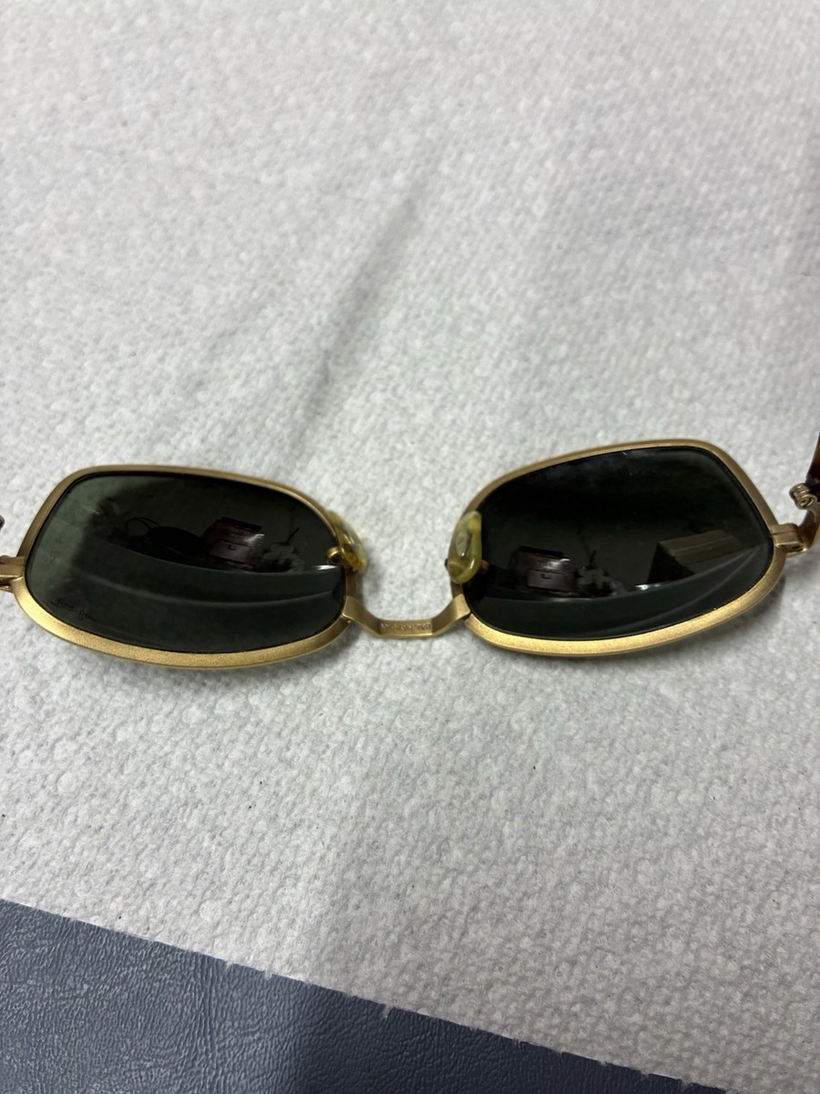 Vintage USA Made B&L Ray-Ban Clubmaster W1116 Sunglasses 90s Model