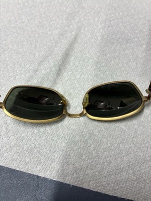 Vintage USA Made B&L Ray-Ban Clubmaster W1116 Sunglasses 90s Model