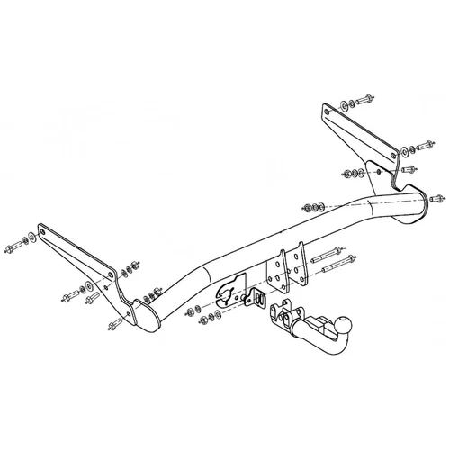 ANHÄNGERKUPPLUNG für Mazda CX-5 KF 17-21 abnehmbar HOOK +13pol E-Satz ABE - Bild 2 von 3