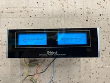 McIntosh MPM4000 Power Output VU Meter with Silver Colored Side Trim Pieces