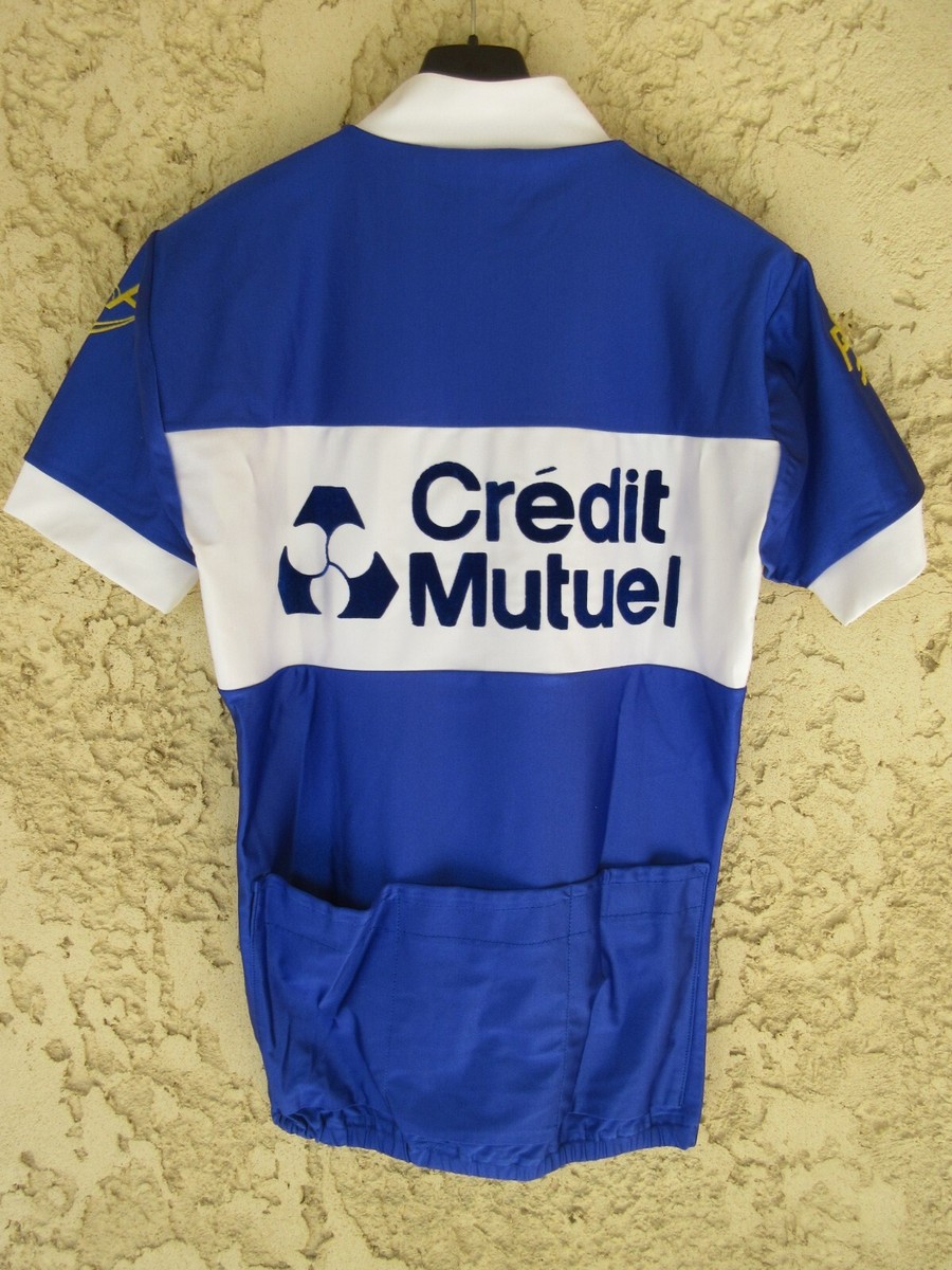 aillot cycliste LA GILDASIENNE vintage CREDIT UTUEL cycling shirt