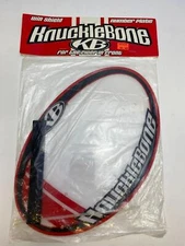 NOS KNUCKLEBONE KB Win Shield NUMBER PLATE Red