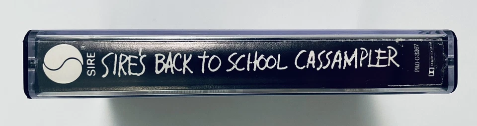 Sire's Back To School Cassampler Cassette Tape TESTED Smith’s Ice T Ministry OOP - Image 4 of 4