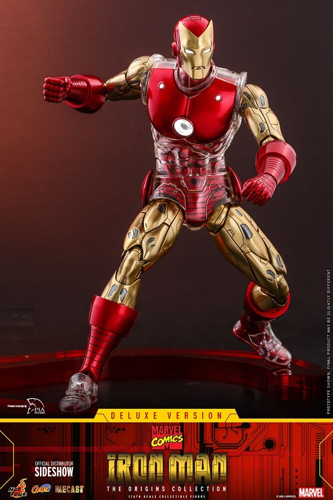 Hot Toys Iron Man Deluxe The Origins Collection Diecast 1/6 Scale