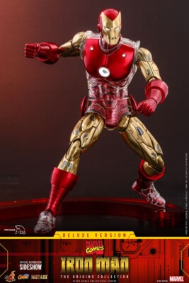 Hot Toys Iron Man Deluxe The Origins Collection Diecast 1/6 Scale