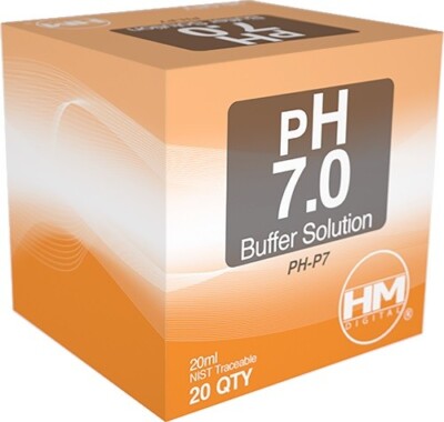 Kit Lösungen Zur Kalibrierung HM DIGITAL PH7 20 Tüten 20ML