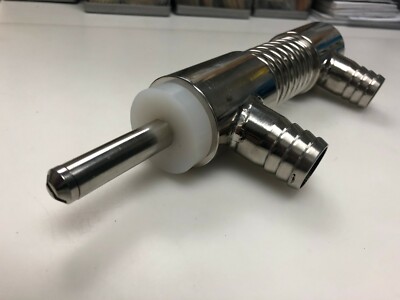Duralov overflow filler nozzle tip 1/2 hose in out 1 inch Stainless Steel Food G