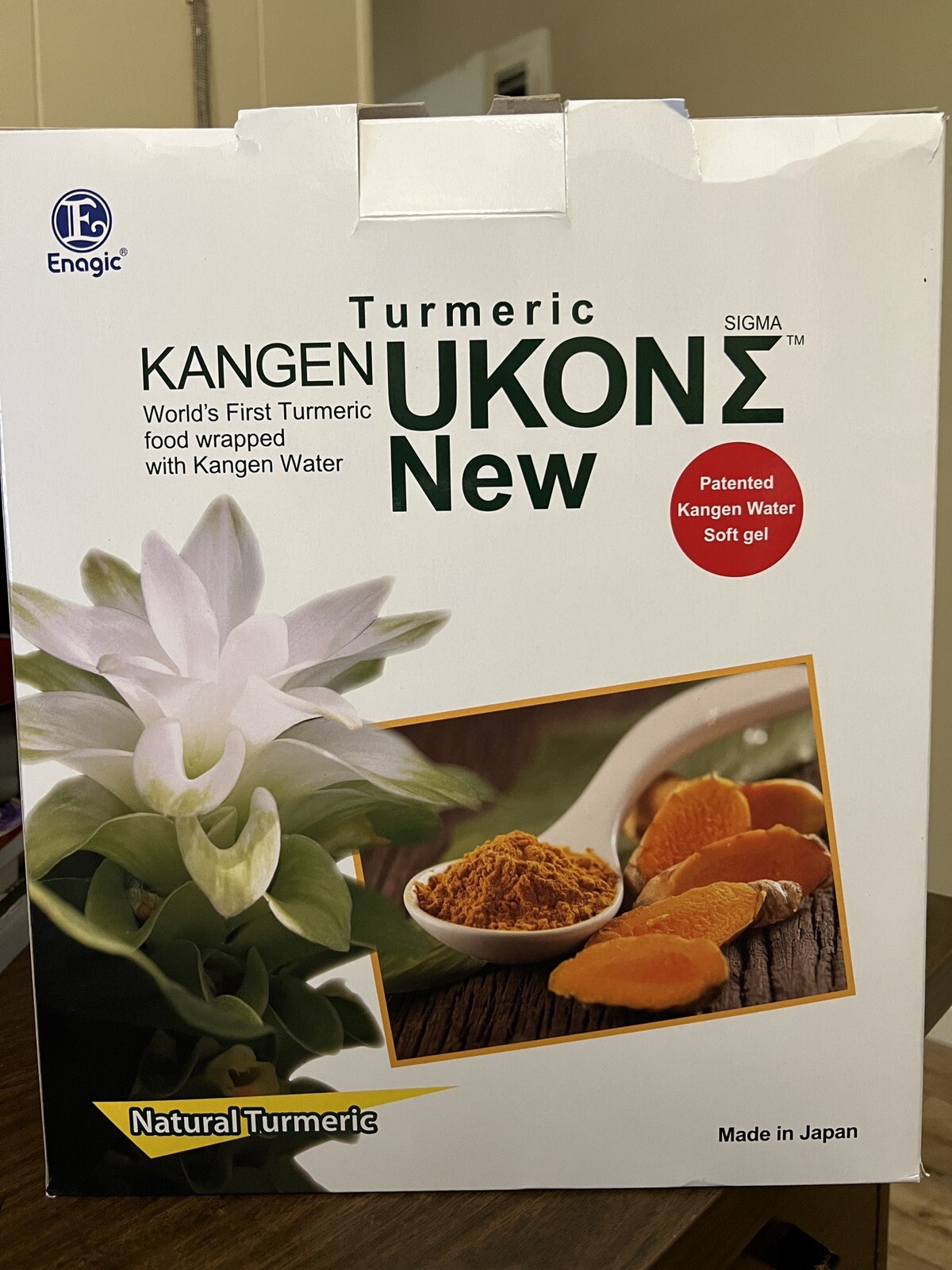 Kangen Ukon Turmeric by ENAGIC 100 Organic Multivitamins Vegeterian Capsules eBay