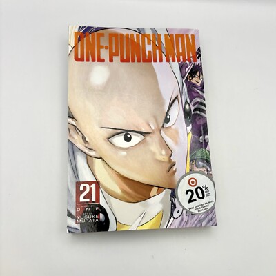 One-Punch Man vol. 21 VIZ Media Manga Anime Yusuke Murata