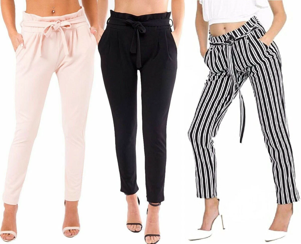 Paper bag slim pants sales
