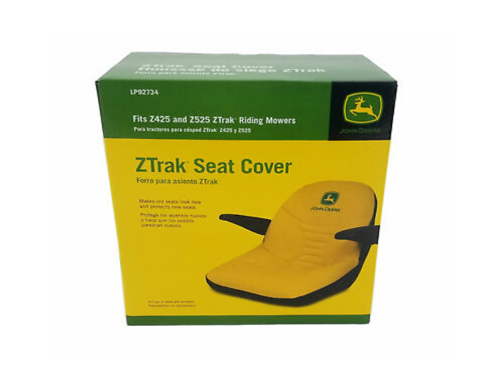 John Deere Original Ztrak Seat Cover For seat with Armrests LP92734