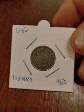 Libia 10 dirhamów 1975 (D)
