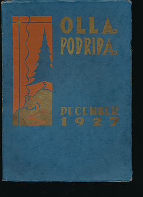 Berkeley CA Berkeley High School yearbook December 1927 California 