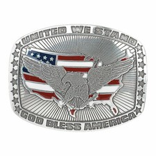 Nocona United We Stand USA with Eagle Belt Buckle 38006