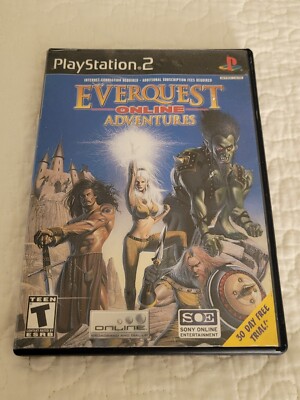 Everquest Online Adventures Sony PlayStation 2 ps2 CIB Complete