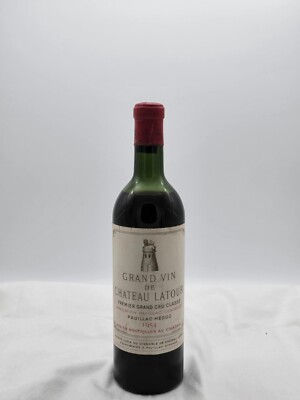 1954 Chateau Latour Grand Vin de Chateau Latour Pauillac Premier Grand Cru