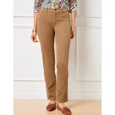 NWT Womens Size 10 10x31 Talbots Stretch Corduroy Straight Leg Pants NEW