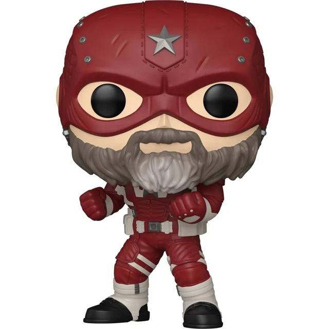 Funko Pop! Thunderbolts - Red Guardian Vinyl Figure #1482 + Protector