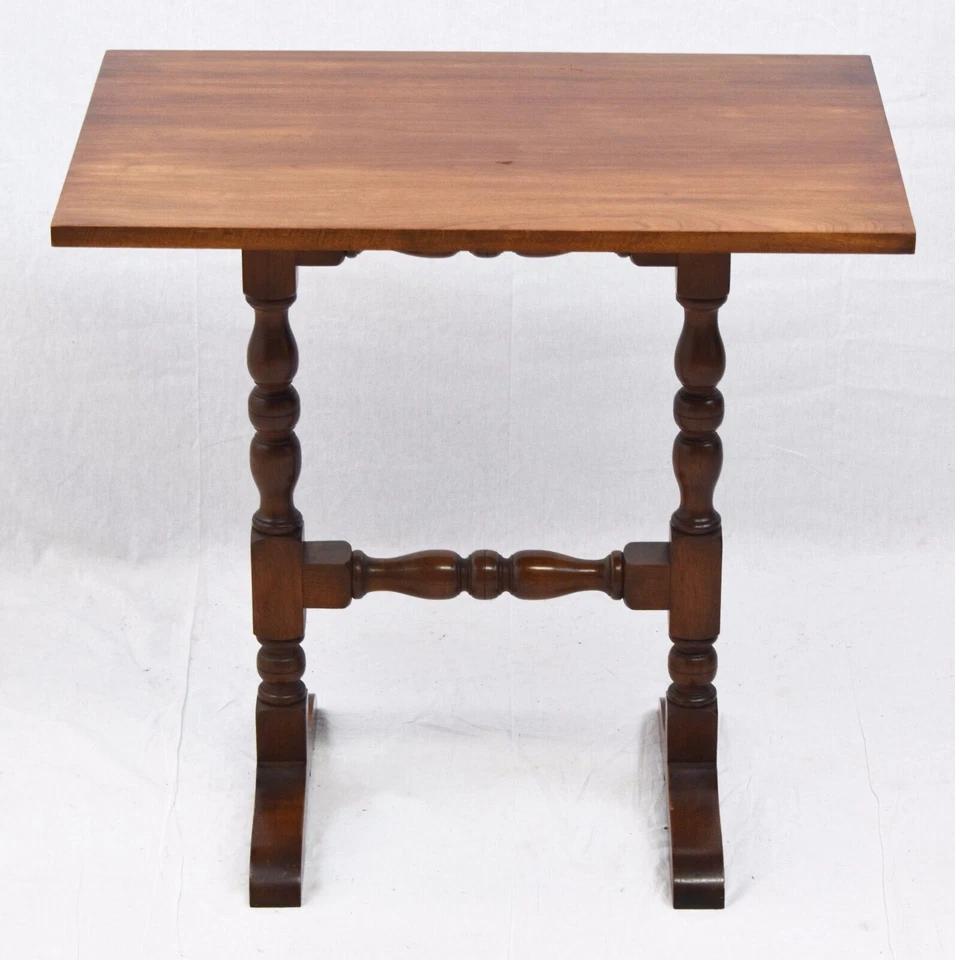 Mesa caballete Wallace Nutting estilo Williamsburg estilo William and Mary Foto 4 de 4