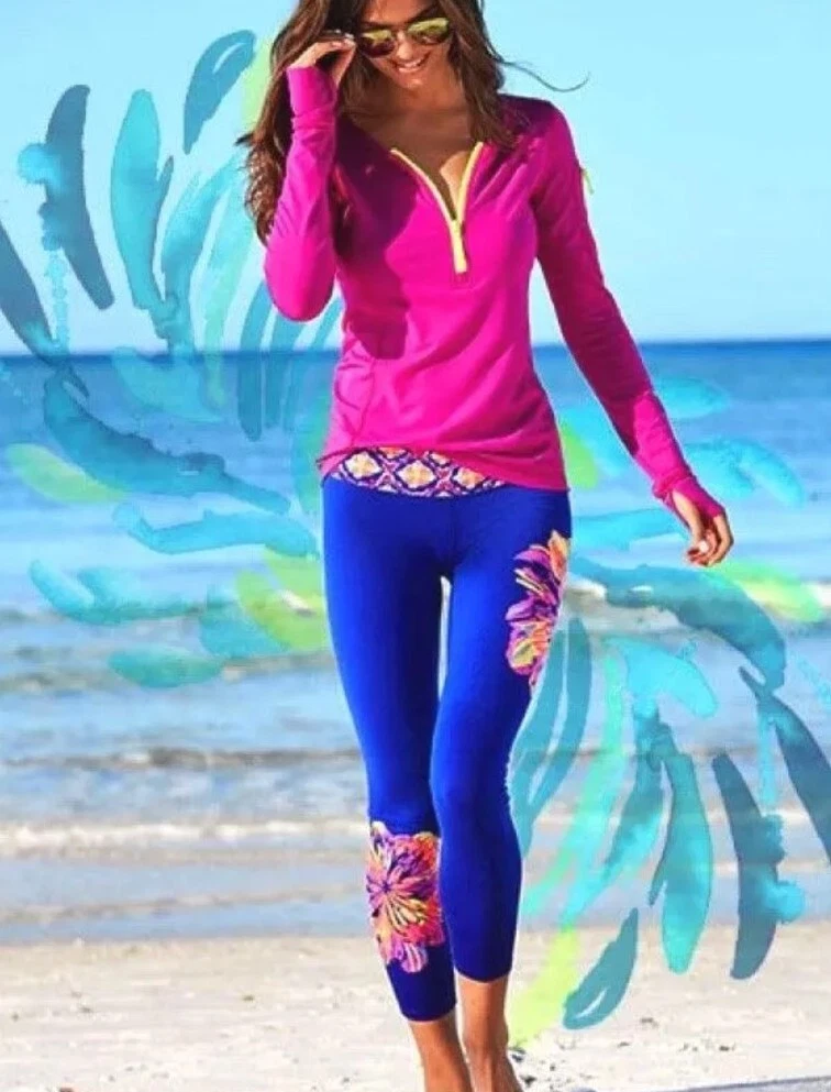Lilly pulitzer deals yoga pants