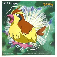 Pokemon Collect 'em Stick-Ups Pidgey #16 Large 4” Sticker Priss Prints