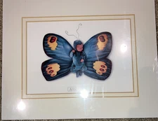 Vtg 1999 Anne Geddes Photography CARLIN AS A BUTTERFLY Art Print for 8x10 Frame