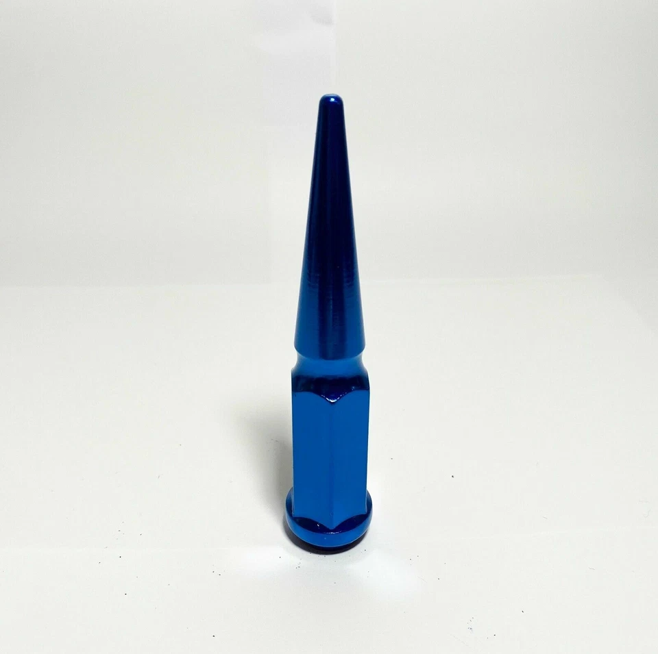 FIT MAZDA 2 MIATA PROTEGE MX-5 CONE SEAT 4.5'' SPIKE LUG NUTS 12x1.5 BLUE 16PC - Image 4 of 4