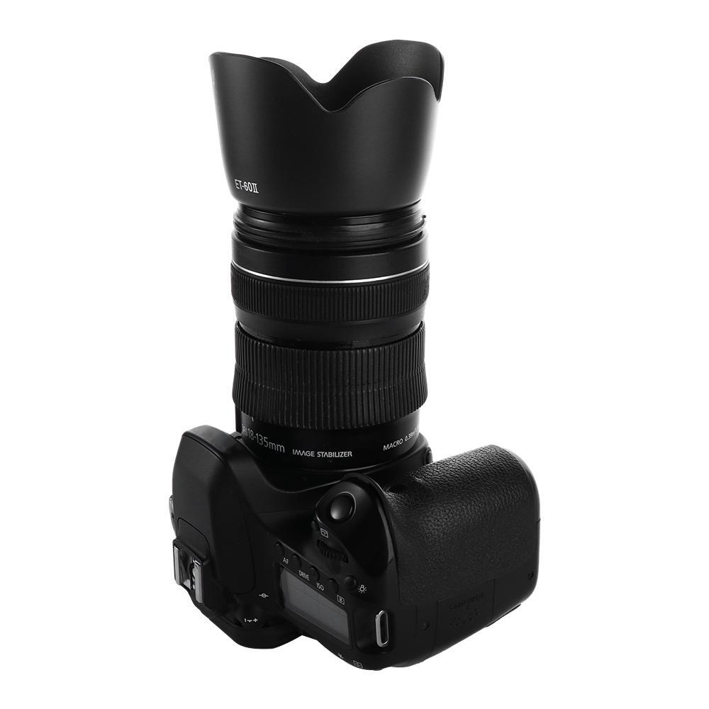 75300MM II Lens Hood 90300MM 58mm Lens Hood Camera Hood for Canon 55